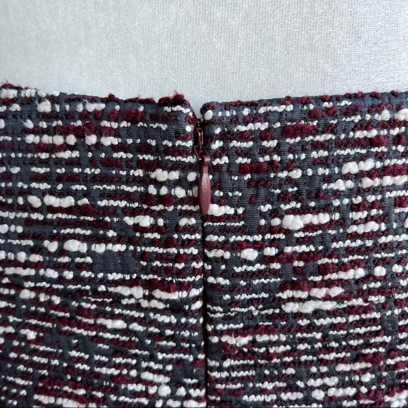 •LOFT• Nubby Tweed Cotton Blend Pencil Skirt - Size 10 - Picture 8 of 10